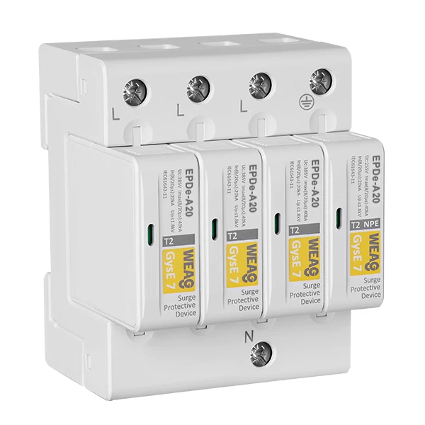 IEC 61643-11 20kA T2 SPD 1P